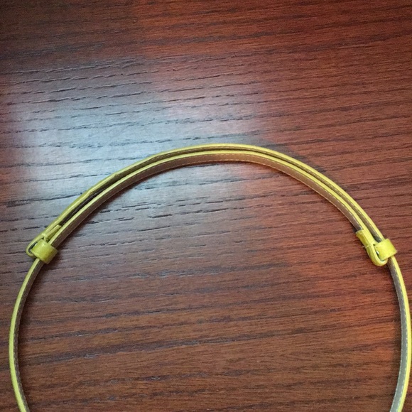 Express yellow bow belt - Picture 6 of 6